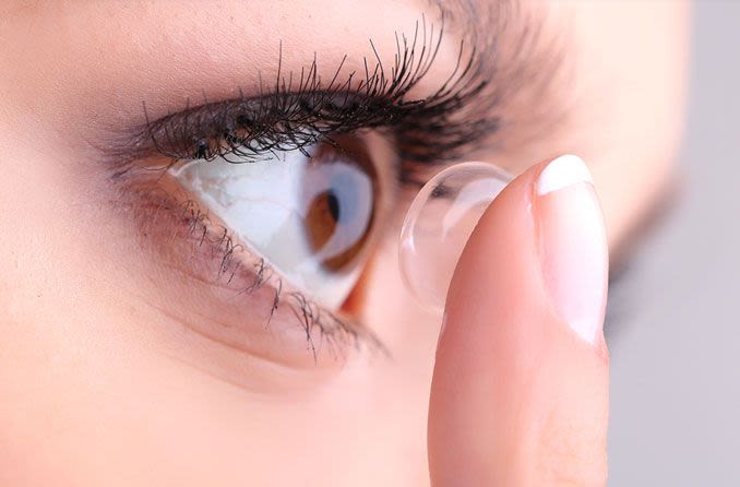 No need to wear contact lenses or glasses: